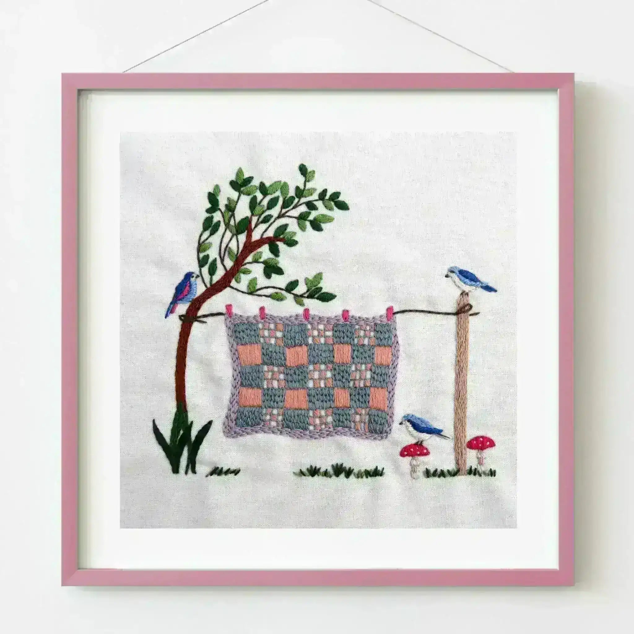 Cottage Garden Stitches Embroidery Designs 10/11/12 Embroidery Kit