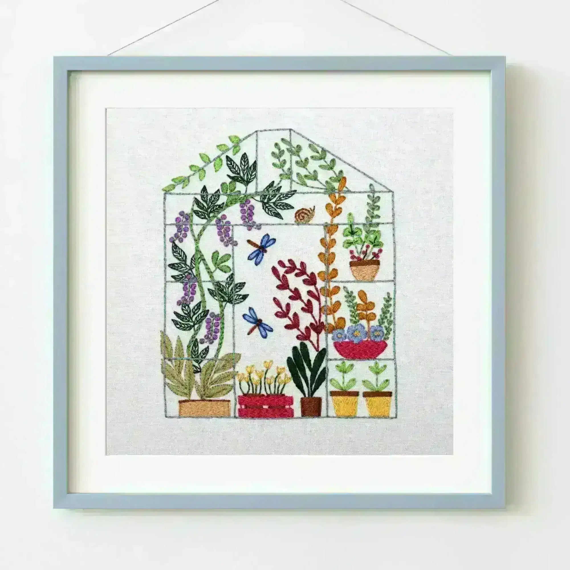 Cottage Garden Stitches Embroidery Designs 4/5/6 Printed Fabric