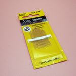 John James Embroidery Needles – Precision Tools for Detailed Needlework