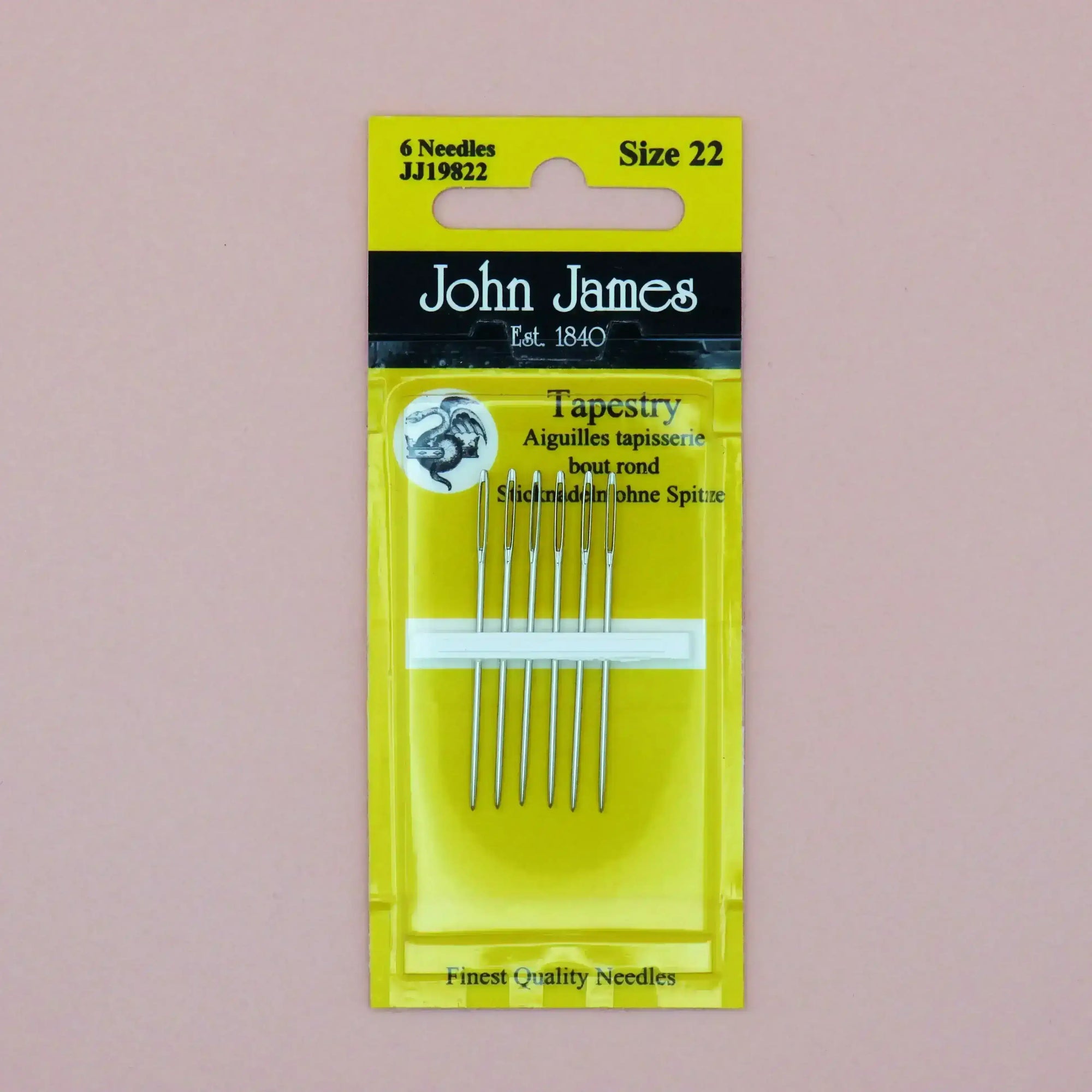 John James Tapestry Needles – Precision for Every Stitch