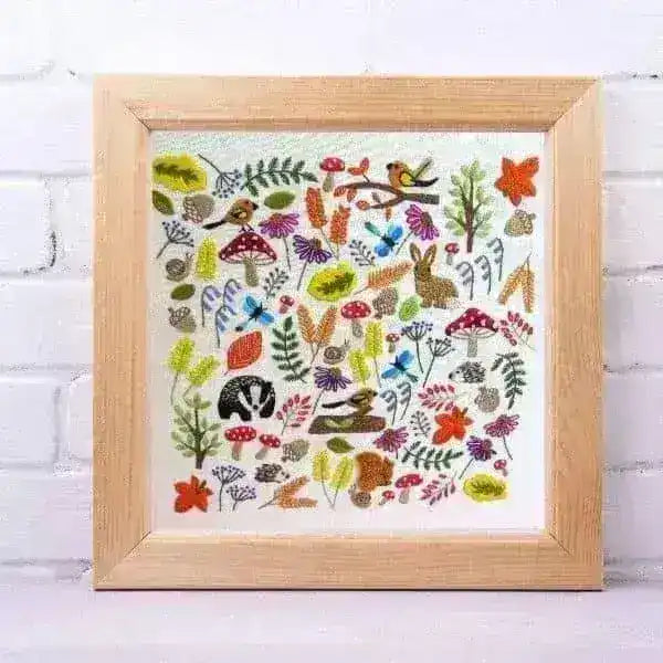 A Walk in the Woods Hand Embroidery Pattern, PDF Download, StitchDoodles, A Walk in the Woods - stitchdoodles, bird embroidery, creative, Edit alt text, Embroidery, embroidery hoop, embroidery pattern, hand embroidery, hand embroidery fabric, hand embroidery seat frame, nurge embroidery hoop, pattern, patterns, PDF pattern, Printed Pattern, stitched, stitching, wildlife embroidery, StitchDoodles, shop.stitchdoodles.com