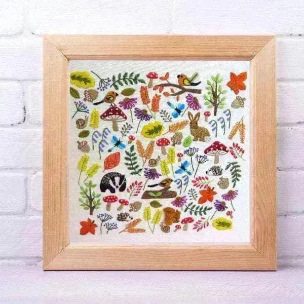 A Walk in the Woods, Pre Printed Embroidery Fabric Panel PLUS PDF Pattern , Pre Printed Fabric Pattern , StitchDoodles , bird embroidery, Embroidery, embroidery hoop, embroidery hoop kit, Embroidery Kit, embroidery kit for adults, embroidery kit fro beginners, embroidery pattern, hand embroidery, hand embroidery fabric, hand embroidery kit, hand embroidery seat frame, modern embroidery kits, nurge embroidery hoop, PDF pattern, Printed Pattern, wildlife embroidery , StitchDoodles , shop.stitchdoodles.com