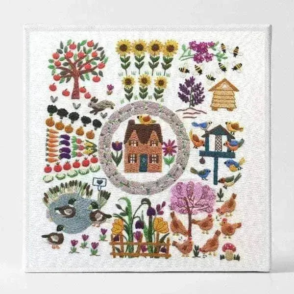 A Wonderful Life Pre Printed Embroidery Fabric Pattern , Pre Printed Fabric Pattern , StitchDoodles , embroidery hoop kit, Embroidery Kit, embroidery kit for adults, embroidery kit fro beginners, hand embroidery, hand embroidery fabric, hand embroidery kit, modern embroidery kits, wildlife embroidery , StitchDoodles , shop.stitchdoodles.com
