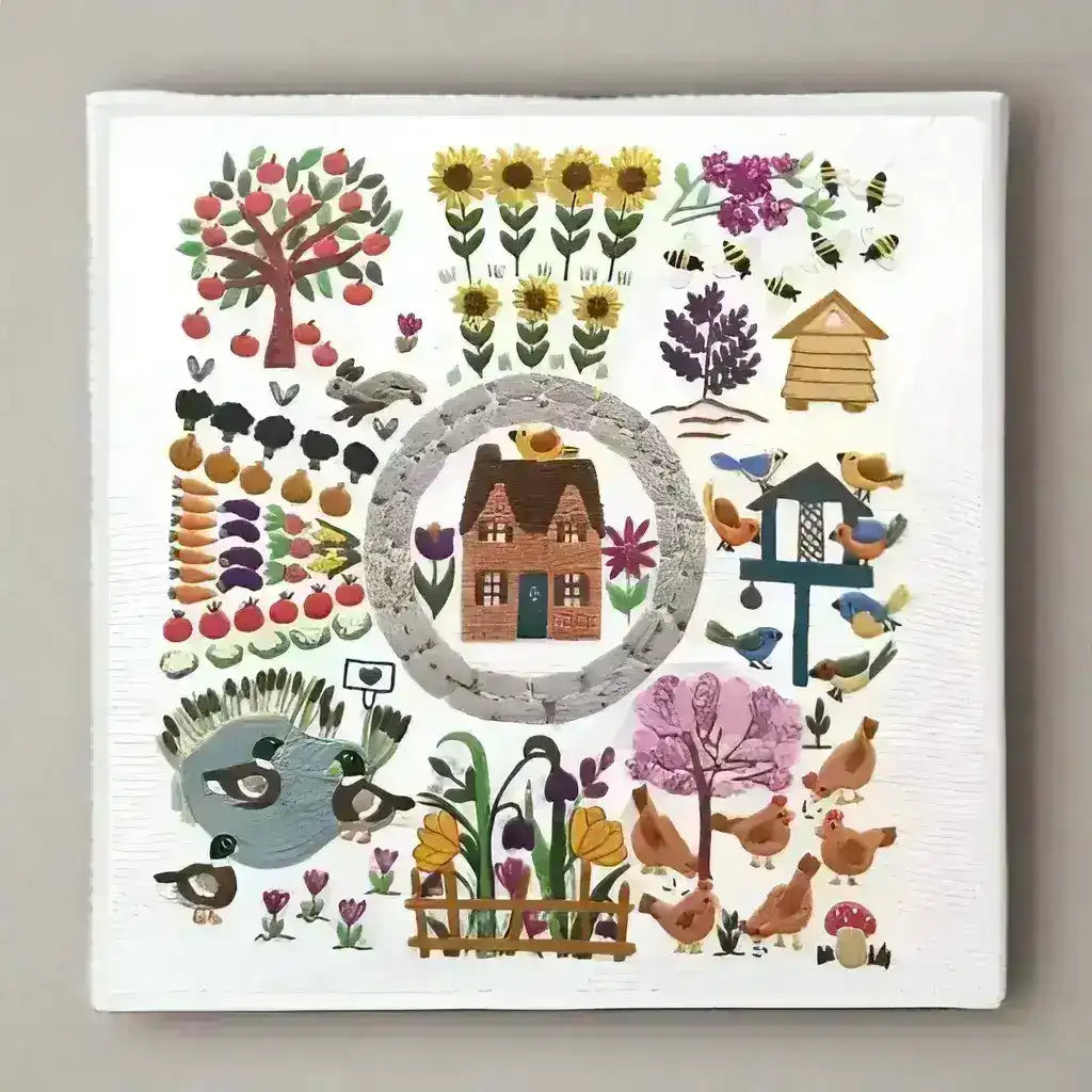 A Wonderful Life Pre Printed Embroidery Fabric Pattern , Pre Printed Fabric Pattern , StitchDoodles , embroidery hoop kit, Embroidery Kit, embroidery kit for adults, embroidery kit fro beginners, hand embroidery, hand embroidery fabric, hand embroidery kit, modern embroidery kits, wildlife embroidery , StitchDoodles , shop.stitchdoodles.com