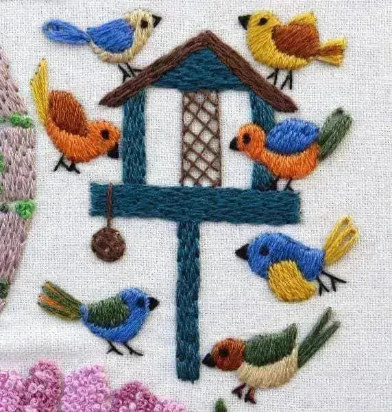A Wonderful Life Pre Printed Embroidery Fabric Pattern , Pre Printed Fabric Pattern , StitchDoodles , embroidery hoop kit, Embroidery Kit, embroidery kit for adults, embroidery kit fro beginners, hand embroidery, hand embroidery fabric, hand embroidery kit, modern embroidery kits, wildlife embroidery , StitchDoodles , shop.stitchdoodles.com