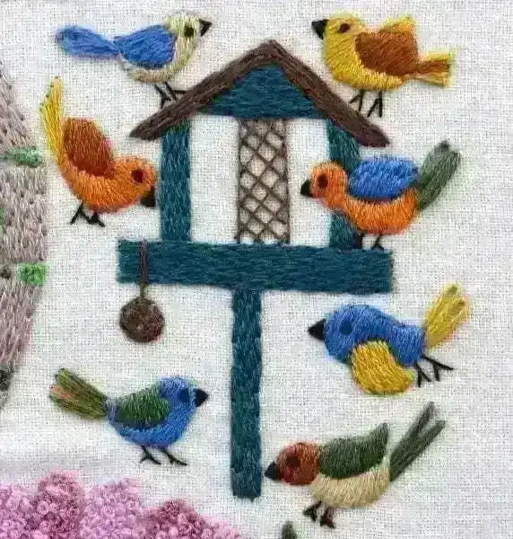 A Wonderful Life Pre Printed Embroidery Fabric Pattern , Pre Printed Fabric Pattern , StitchDoodles , embroidery hoop kit, Embroidery Kit, embroidery kit for adults, embroidery kit fro beginners, hand embroidery, hand embroidery fabric, hand embroidery kit, modern embroidery kits, wildlife embroidery , StitchDoodles , shop.stitchdoodles.com