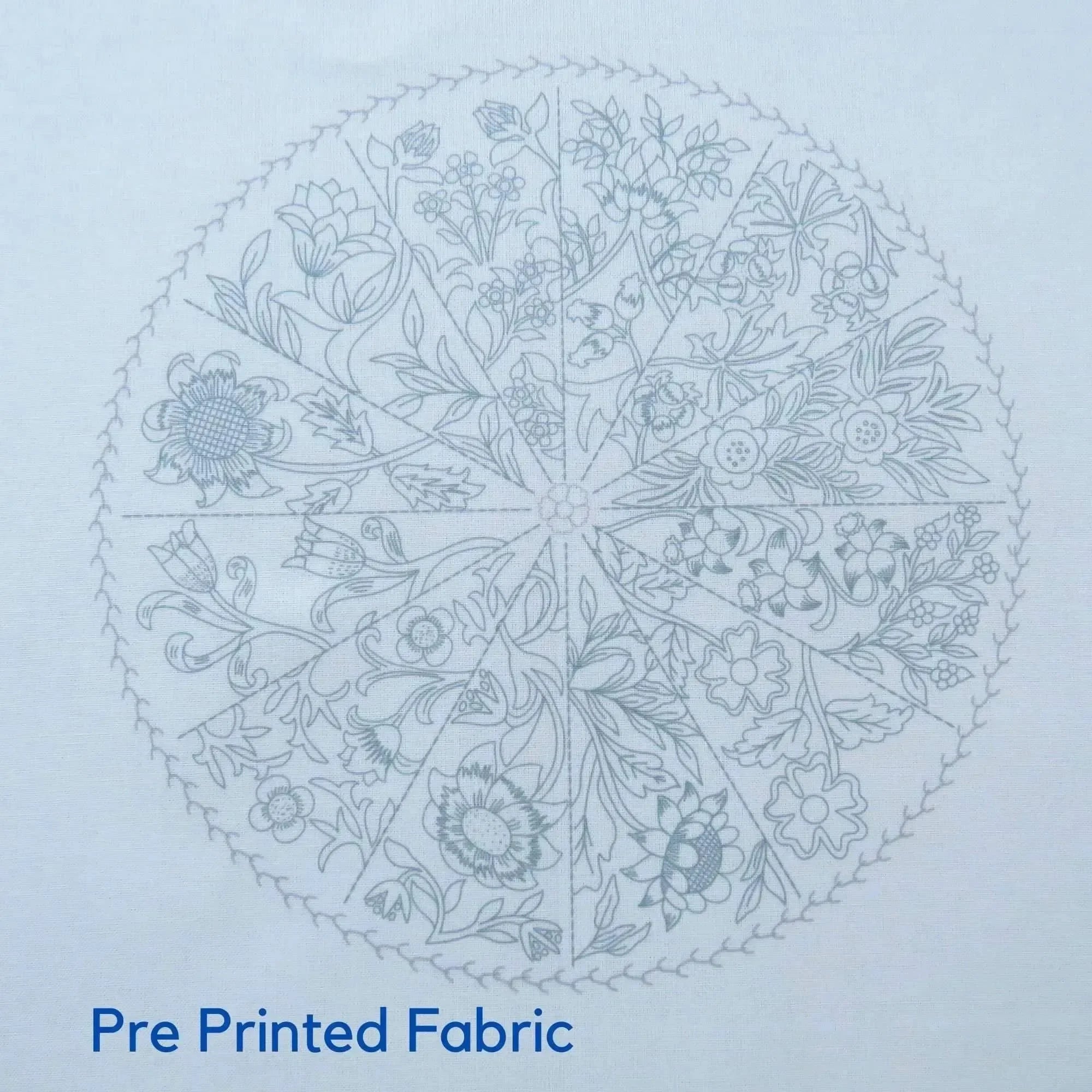 A Year Inspired by William Morris Hand Embroidery Kit , Embroidery Kit , StitchDoodles , embroidery hoop kit, Embroidery Kit, embroidery kit for adults, embroidery kit fro beginners, flower month pattern, hand embroidery, hand embroidery pattern, modern embroidery kits, Printed Pattern, william morris embroidery, year of flowes , StitchDoodles , shop.stitchdoodles.com