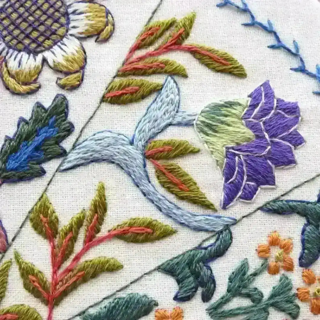 A Year Inspired by William Morris Hand Embroidery Pattern PDF , PDF Download , StitchDoodles , embroidery hoop kit, Embroidery Kit, embroidery kit for adults, embroidery kit fro beginners, embroidery pattern, flower embroidery, hand embroidery, hand embroidery kit, hand embroidery pattern, modern embroidery kits, month embroidery, PDF pattern, year embroidery , StitchDoodles , shop.stitchdoodles.com