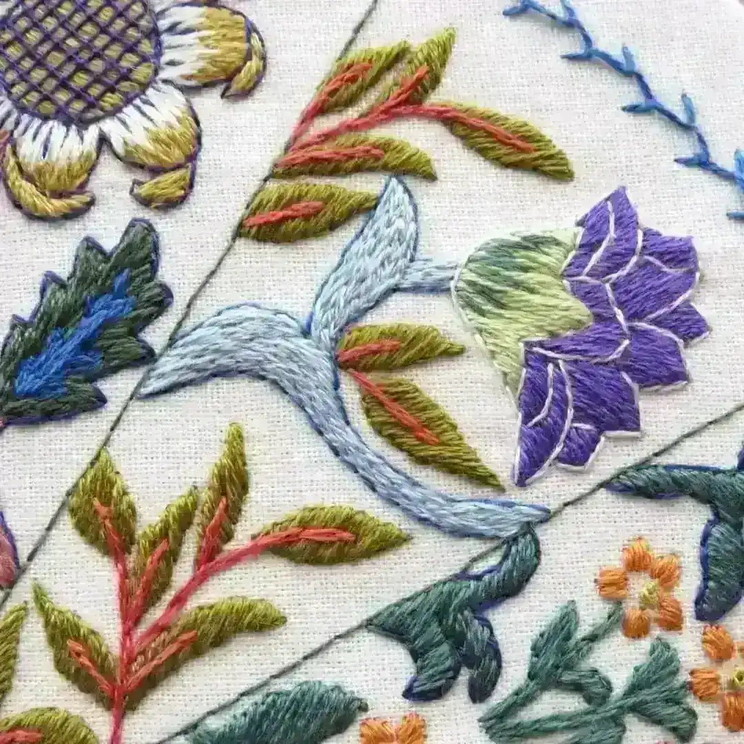 A Year Inspired by William Morris Hand Embroidery Pattern PDF , PDF Download , StitchDoodles , embroidery hoop kit, Embroidery Kit, embroidery kit for adults, embroidery kit fro beginners, embroidery pattern, flower embroidery, hand embroidery, hand embroidery kit, hand embroidery pattern, modern embroidery kits, month embroidery, PDF pattern, year embroidery , StitchDoodles , shop.stitchdoodles.com