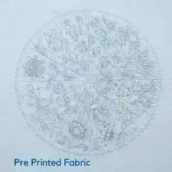 A Year Inspired by William Morris Pre Printed Fabric PLUS PDF Pattern , Pre Printed Fabric Pattern , StitchDoodles , embroidery hoop kit, Embroidery Kit, embroidery kit for adults, embroidery kit fro beginners, flower month pattern, hand embroidery, hand embroidery pattern, modern embroidery kits, Printed Pattern, william morris embroidery, year of flowes , StitchDoodles , shop.stitchdoodles.com