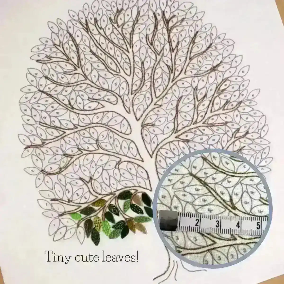 A Year of Tiny Leaves PDF Embroidery Template , PDF Download , StitchDoodles , embroidery hoop kit, Embroidery Kit, embroidery kit for adults, embroidery kit fro beginners, embroidery pattern, flower embroidery, hand embroidery, hand embroidery kit, hand embroidery pattern, modern embroidery kits, month embroidery, PDF pattern, year embroidery , StitchDoodles , shop.stitchdoodles.com