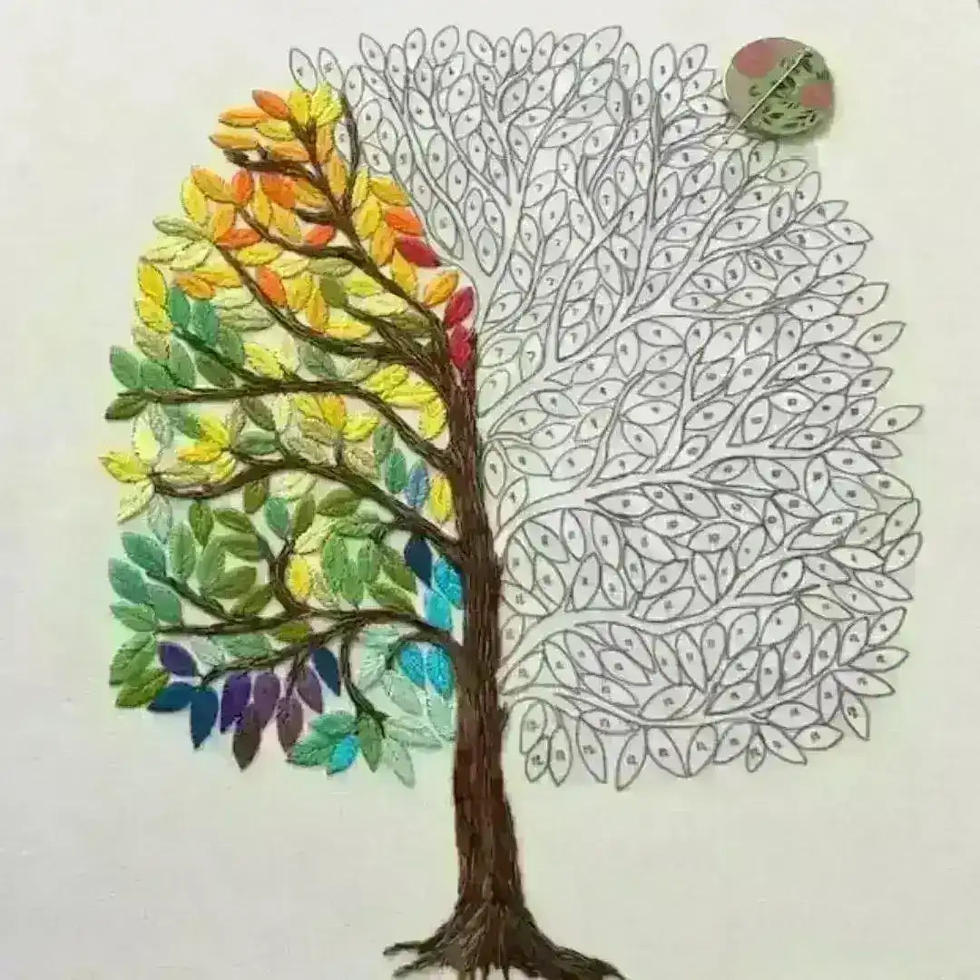 A Year of Tiny Leaves PDF Embroidery Template , PDF Download , StitchDoodles , embroidery hoop kit, Embroidery Kit, embroidery kit for adults, embroidery kit fro beginners, embroidery pattern, flower embroidery, hand embroidery, hand embroidery kit, hand embroidery pattern, modern embroidery kits, month embroidery, PDF pattern, year embroidery , StitchDoodles , shop.stitchdoodles.com