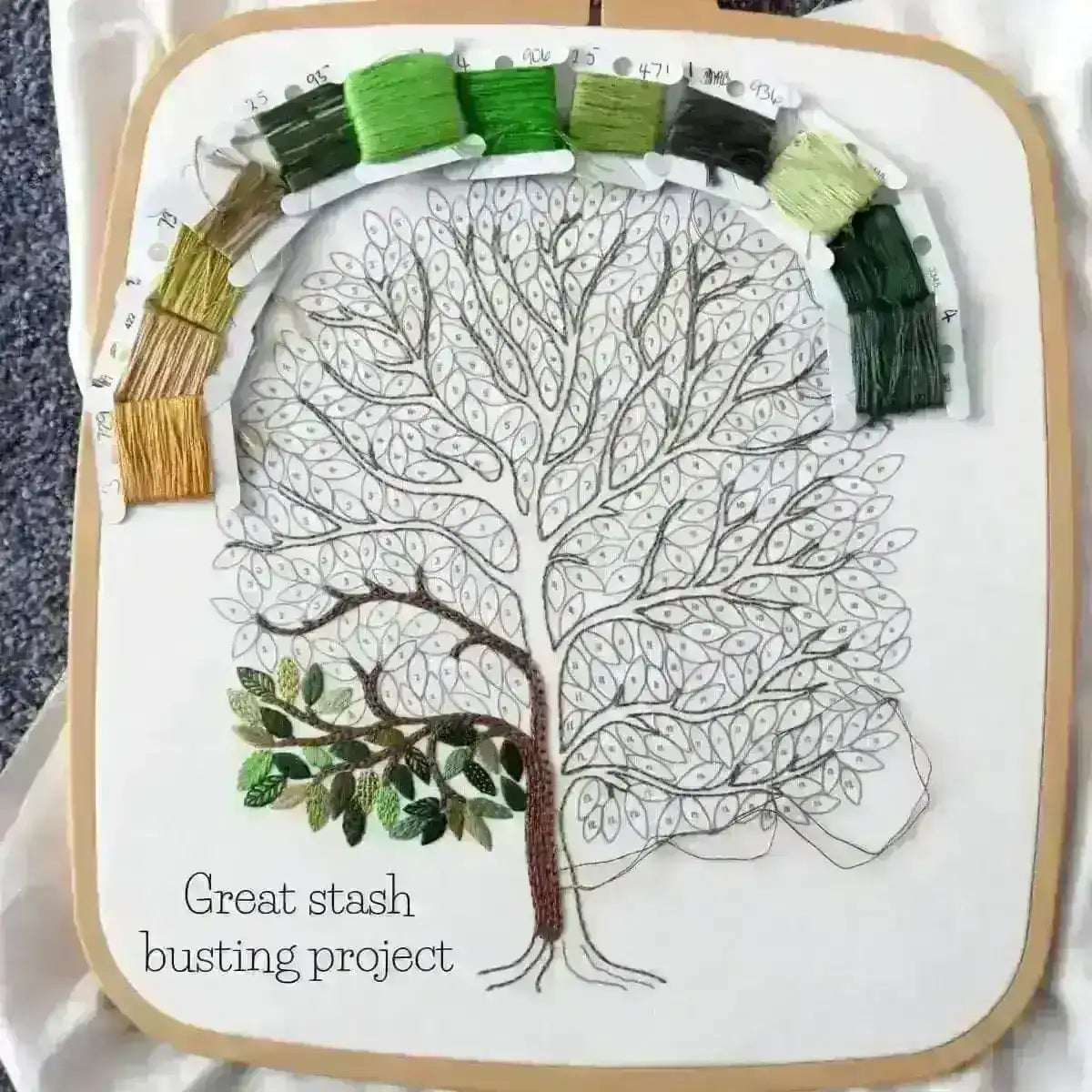 A Year of Tiny Leaves PDF Embroidery Template , PDF Download , StitchDoodles , embroidery hoop kit, Embroidery Kit, embroidery kit for adults, embroidery kit fro beginners, embroidery pattern, flower embroidery, hand embroidery, hand embroidery kit, hand embroidery pattern, modern embroidery kits, month embroidery, PDF pattern, year embroidery , StitchDoodles , shop.stitchdoodles.com