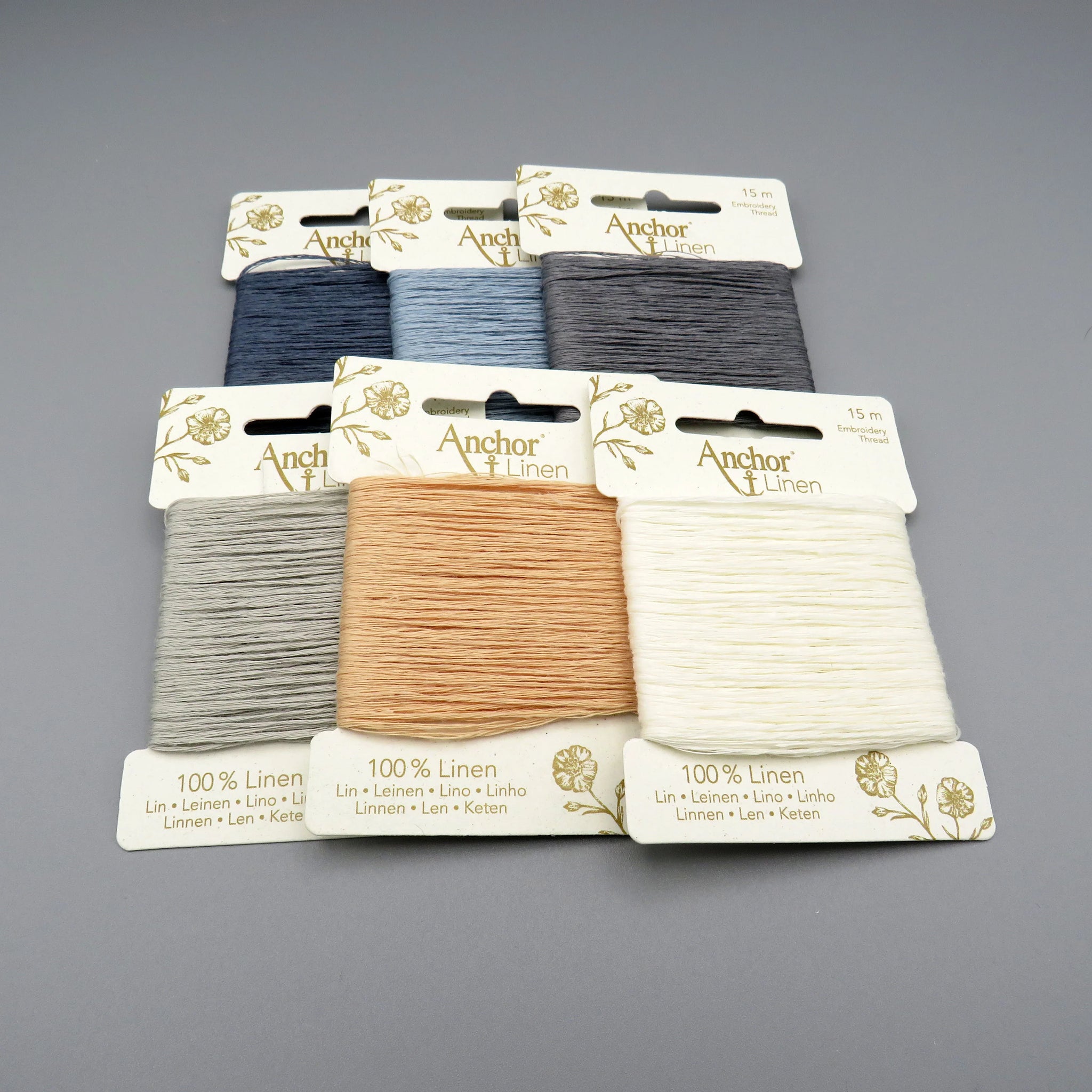 Anchor Linen Embroidery Thread Assortment , Embroidery Supplies , Anchor , embroidery thread, hand embroidery, needlework thread, new , StitchDoodles , shop.stitchdoodles.com