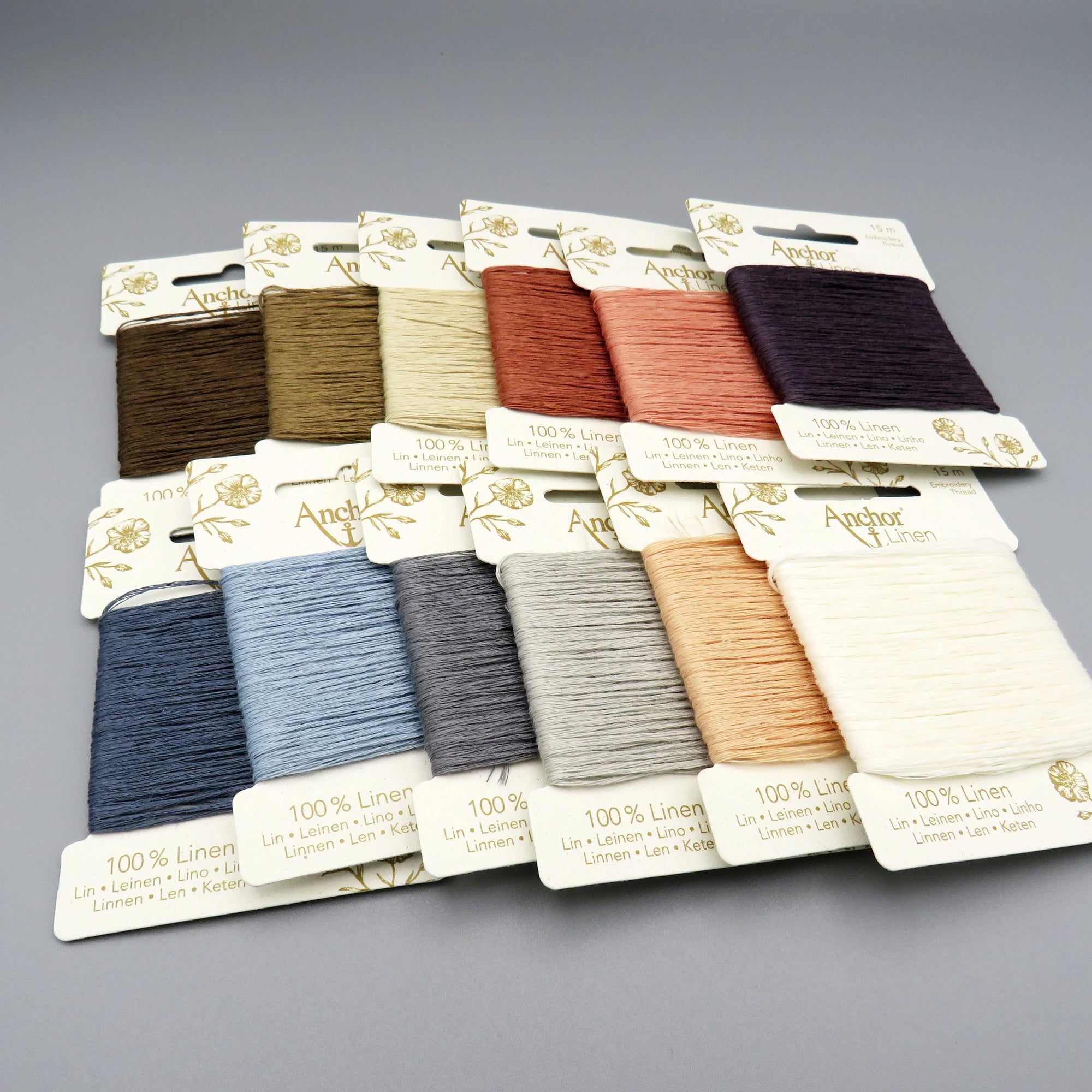 Anchor Linen Embroidery Thread Assortment , Embroidery Supplies , Anchor , embroidery thread, hand embroidery, needlework thread, new , StitchDoodles , shop.stitchdoodles.com