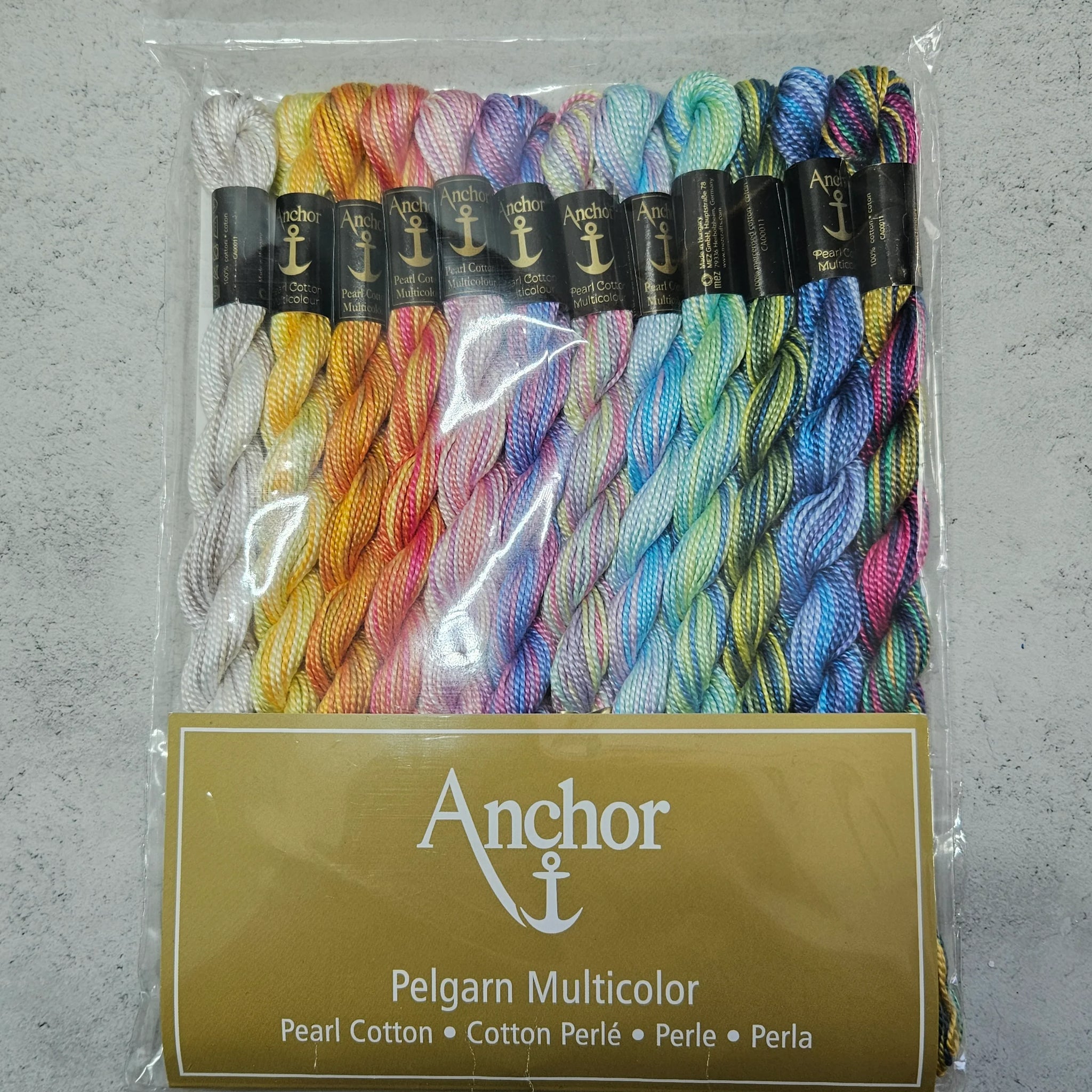 Anchor Pearl Cotton Multicolour Hand Embroidery Threads , Embroidery Supplies , Anchor , hand embroidery, hand embroidery needles, hand embroidery thread, needle thread, new, sewing thread , StitchDoodles , shop.stitchdoodles.com
