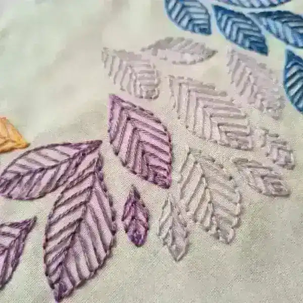As the Leaves Turn, Pre Printed Embroidery Fabric Panel , Pre Printed Fabric Pattern , StitchDoodles , Embroidery, embroidery hoop, embroidery hoop kit, Embroidery Kit, embroidery kit for adults, embroidery kit fro beginners, embroidery pattern, hand embroidery, hand embroidery fabric, hand embroidery seat frame, modern embroidery kits, nurge embroidery hoop, PDF pattern, pre-printed fabric, Printed Pattern , StitchDoodles , shop.stitchdoodles.com