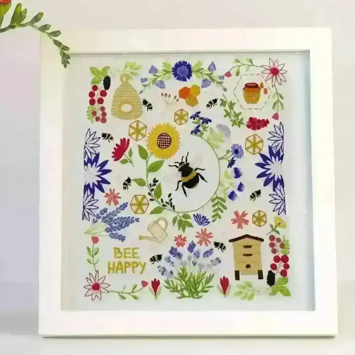 Bees and Blossoms Hand Embroidery Pattern , PDF Download , StitchDoodles , bird embroidery, Embroidery, embroidery hoop, embroidery hoop kit, Embroidery Kit, embroidery kit for adults, embroidery kit fro beginners, embroidery pattern, hand embroidery, hand embroidery fabric, hand embroidery kit, hand embroidery seat frame, modern embroidery kits, nurge embroidery hoop, PDF pattern, Printed Pattern, wildlife embroidery , StitchDoodles , shop.stitchdoodles.com