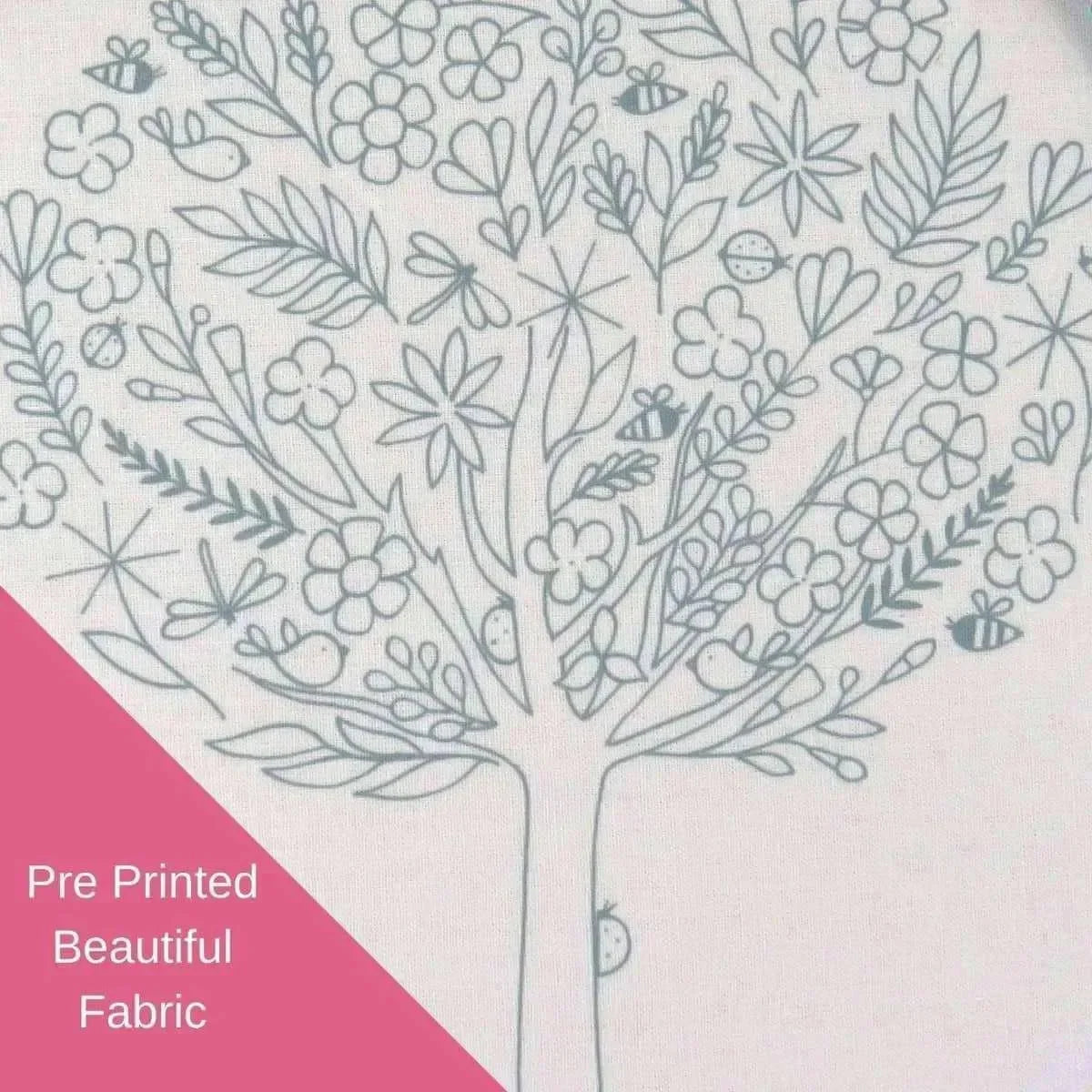 Bugs in Bloom Hand Embroidery Kit , Embroidery Kit , StitchDoodles , embroidery hoop kit, Embroidery Kit, embroidery kit for adults, embroidery kit fro beginners, hand embroidery kit, hand embroidery pattern, hand embroidery thread, modern embroidery kits, nurge, nurge hoop , StitchDoodles , shop.stitchdoodles.com