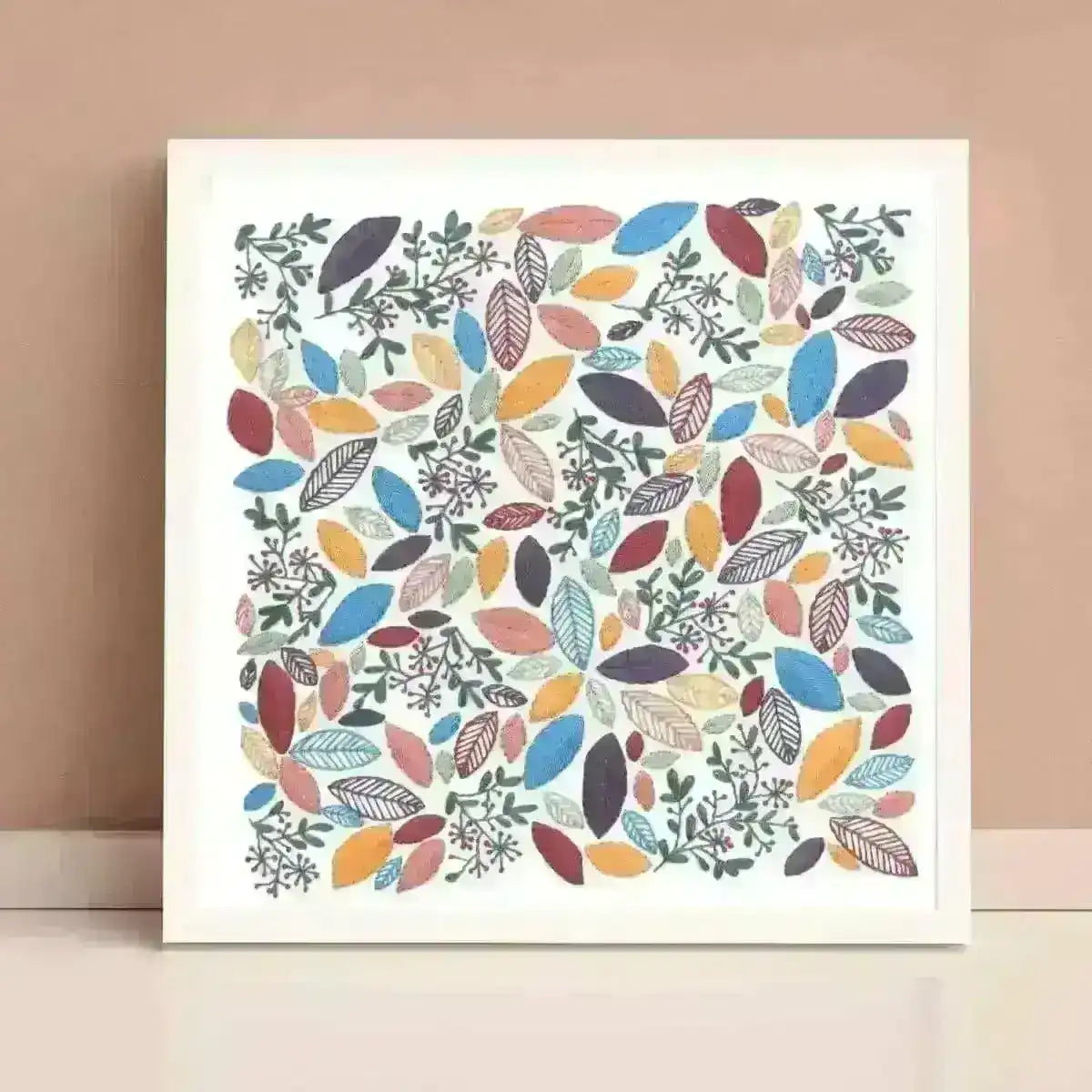 Changing Leaves Hand Embroidery Pattern , PDF Download , StitchDoodles , Embroidery, embroidery hoop, embroidery hoop kit, Embroidery Kit, embroidery kit for adults, embroidery kit fro beginners, embroidery kits for beginners, embroidery pattern, hand embroidery, hand embroidery fabric, hand embroidery seat frame, modern embroidery kits, nurge embroidery hoop, PDF pattern, Printed Pattern , StitchDoodles , shop.stitchdoodles.com