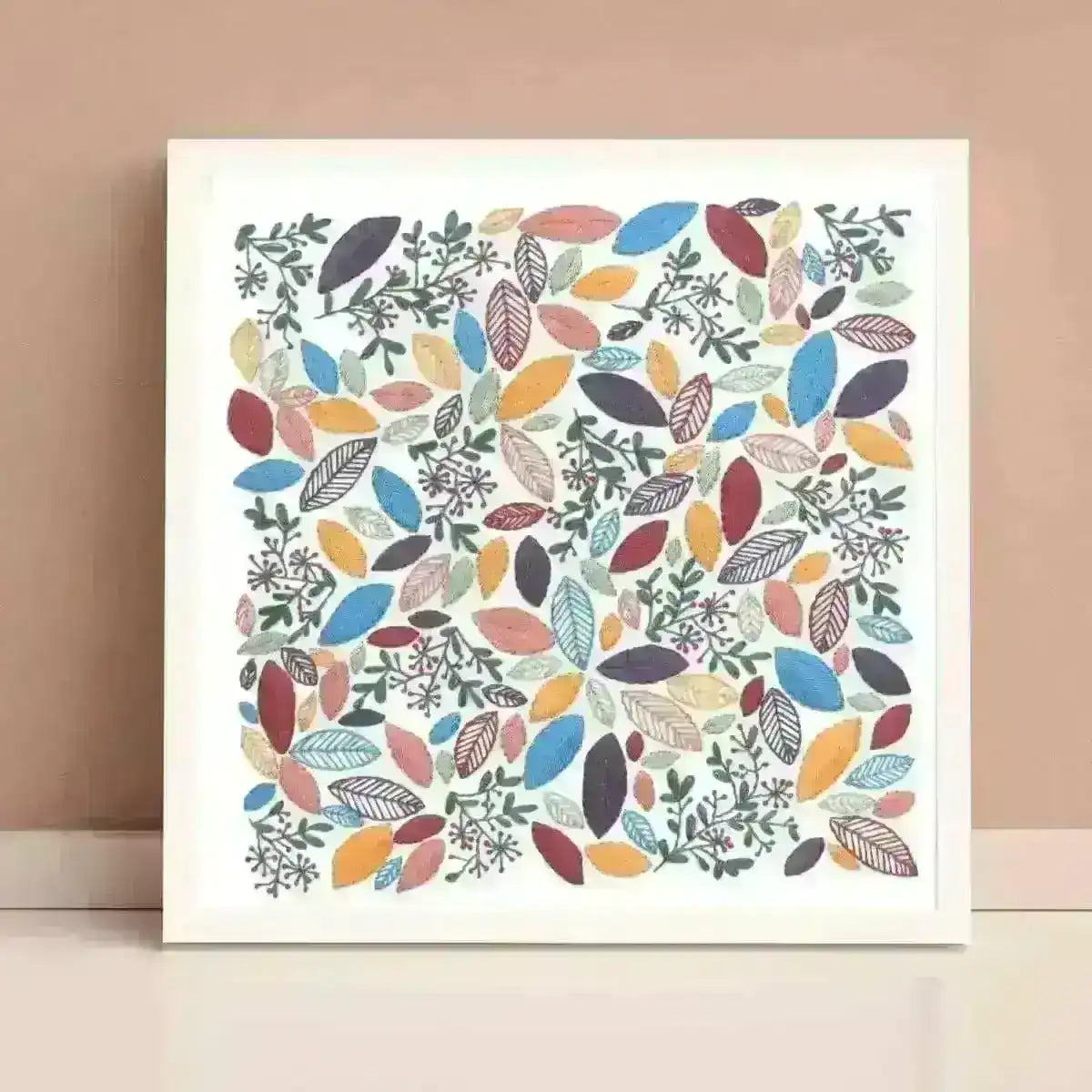 Changing Leaves Hand Embroidery Pattern , PDF Download , StitchDoodles , Embroidery, embroidery hoop, embroidery hoop kit, Embroidery Kit, embroidery kit for adults, embroidery kit fro beginners, embroidery kits for beginners, embroidery pattern, hand embroidery, hand embroidery fabric, hand embroidery seat frame, modern embroidery kits, nurge embroidery hoop, PDF pattern, Printed Pattern , StitchDoodles , shop.stitchdoodles.com