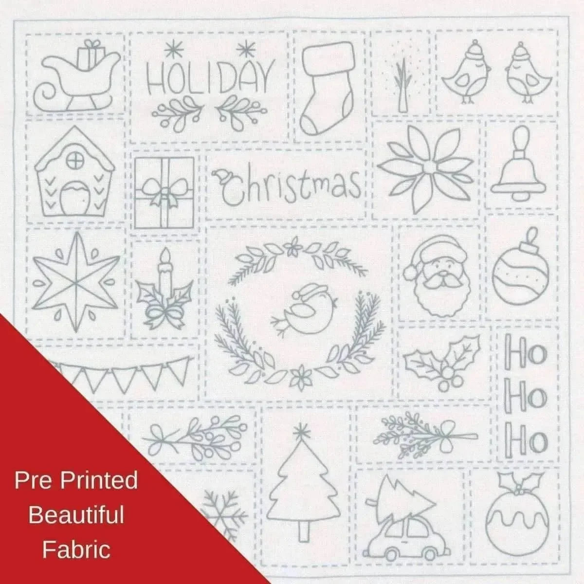 Christmas Advent Calendar Hand Embroidery Kit , Embroidery Kit , StitchDoodles , advent, christmas, christmas advent, christmas gift, embroidery hoop kit, Embroidery Kit, embroidery kit for adults, embroidery kit fro beginners, embroidery kits for adults, embroidery kits for beginners, hand embroidery, hand embroidery kit, modern embroidery kits , StitchDoodles , shop.stitchdoodles.com