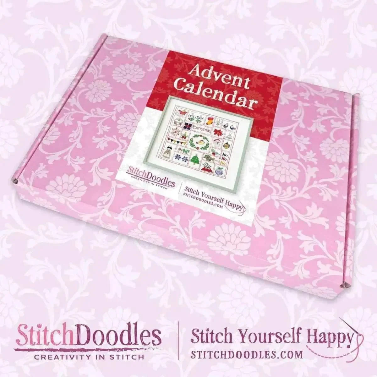 Christmas Advent Calendar Hand Embroidery Kit , Embroidery Kit , StitchDoodles , advent, christmas, christmas advent, christmas gift, embroidery hoop kit, Embroidery Kit, embroidery kit for adults, embroidery kit fro beginners, embroidery kits for adults, embroidery kits for beginners, hand embroidery, hand embroidery kit, modern embroidery kits , StitchDoodles , shop.stitchdoodles.com