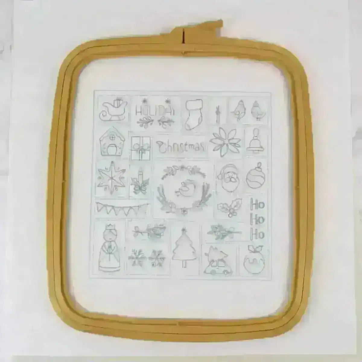 Christmas Advent Calendar Hand Embroidery Kit , Embroidery Kit , StitchDoodles , advent, christmas, christmas advent, christmas gift, embroidery hoop kit, Embroidery Kit, embroidery kit for adults, embroidery kit fro beginners, embroidery kits for adults, embroidery kits for beginners, hand embroidery, hand embroidery kit, modern embroidery kits , StitchDoodles , shop.stitchdoodles.com