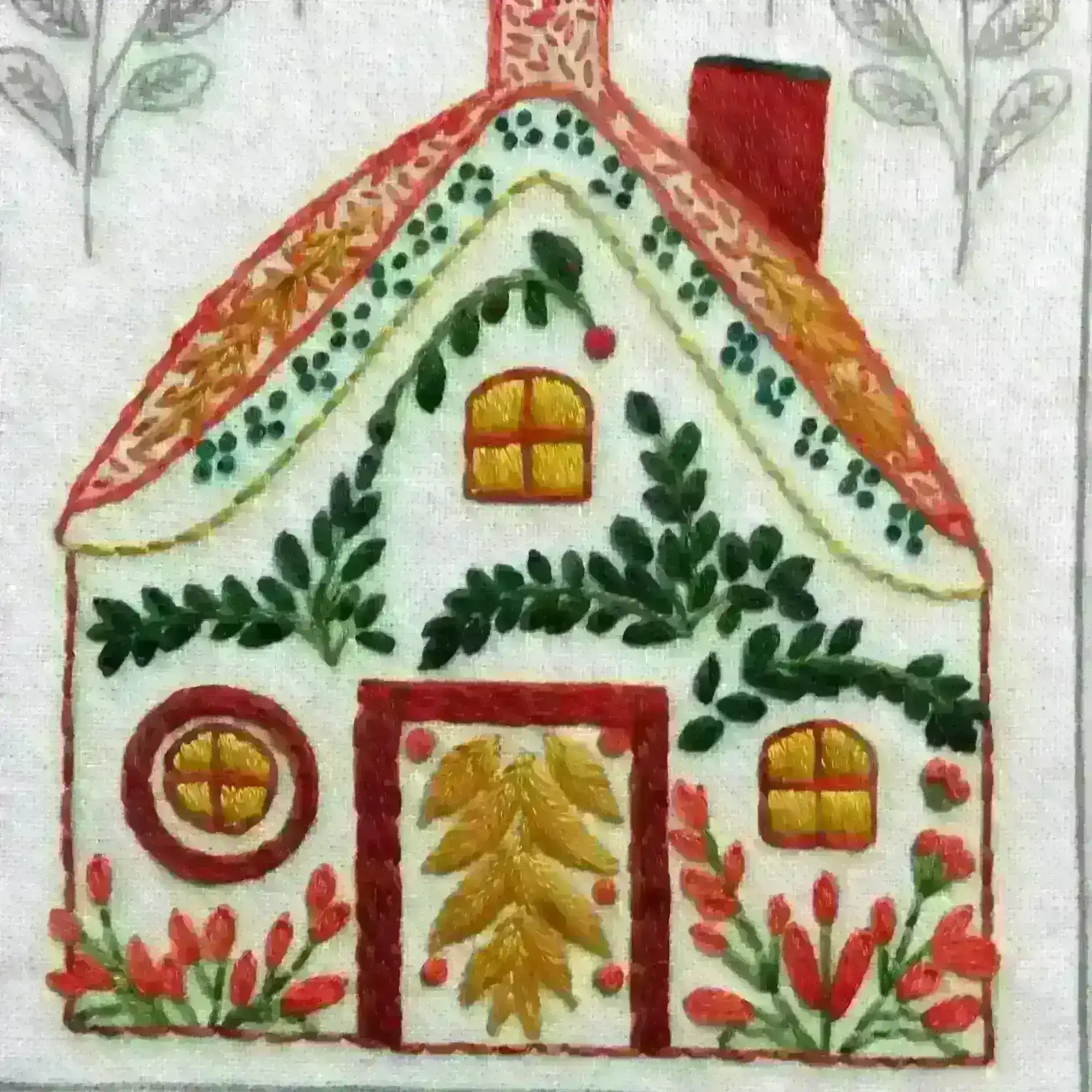 Christmas Folk Embroidery Kit , Hand Embroidery Kit , Thinkific , christmas, christmas advent, Christmas Embroidery, christmas gift, Course, hand embroidery, hand embroidery hoop, hand embroidery kit, hand embroidery pattern, subscriptions, Thinkific , StitchDoodles , shop.stitchdoodles.com