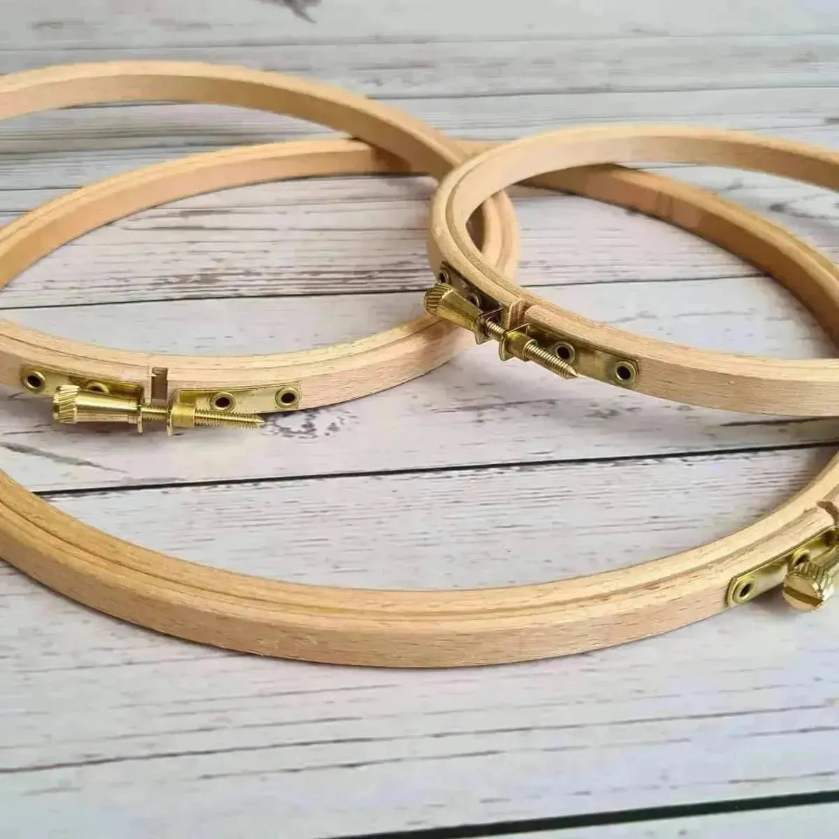 Elbesee Wooden Embroidery Hoops - various sizes available , Embroidery Supplies , Elbesee , Elbesee Embroidery Hoop, Embroidery, embroidery hoop, embroidery hoop kit, embroidery kits for adults, embroidery kits for beginners, embroidery pattern, hand embroidery, hand embroidery fabric, hand embroidery hoop, hand embroidery seat frame, modern embroidery kits, nurge embroidery hoop, Printed Pattern, unique embroidery kits , StitchDoodles , shop.stitchdoodles.com