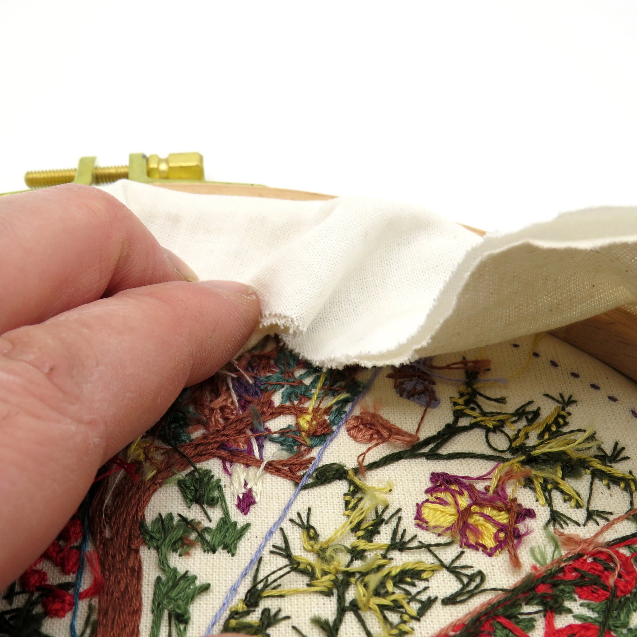 Embroidery Hoop Back Discs – The Perfect Finish for Your Embroidery. Tired of messy hoop backs? , Embroidery Supplies , stitchdoodles , embroidery hoop, Embroidery Supplies, new, nurge embroidery hoop , StitchDoodles , shop.stitchdoodles.com