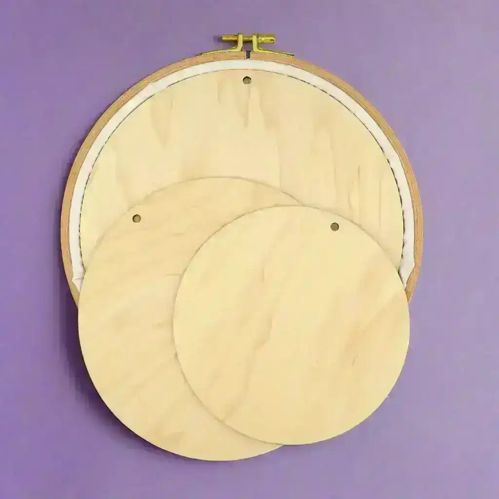 Embroidery Hoop Back Discs – The Perfect Finish for Your Embroidery. Tired of messy hoop backs? , Embroidery Supplies , stitchdoodles , embroidery hoop, Embroidery Supplies, new, nurge embroidery hoop , StitchDoodles , shop.stitchdoodles.com