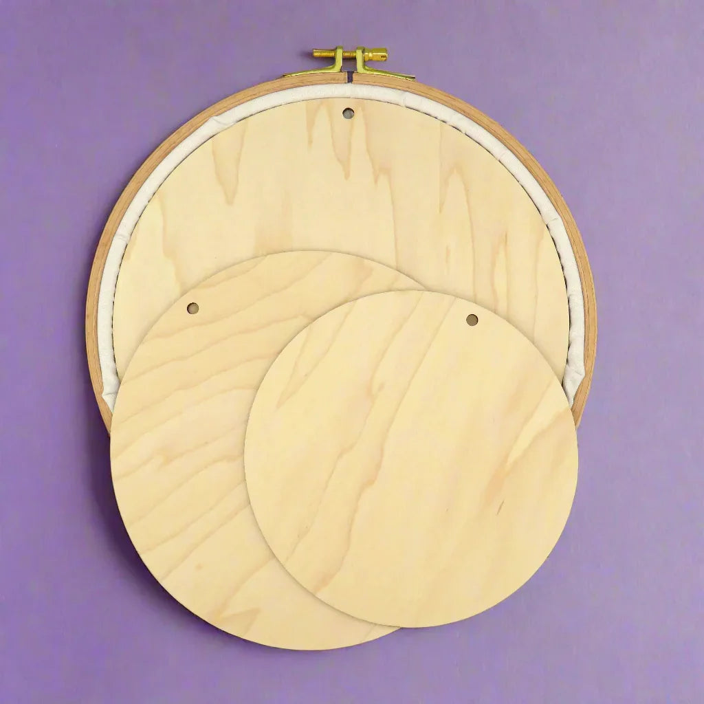 Embroidery Hoop Back Discs – The Perfect Finish for Your Embroidery. Tired of messy hoop backs? , Embroidery Supplies , stitchdoodles , embroidery hoop, Embroidery Supplies, new, nurge embroidery hoop , StitchDoodles , shop.stitchdoodles.com