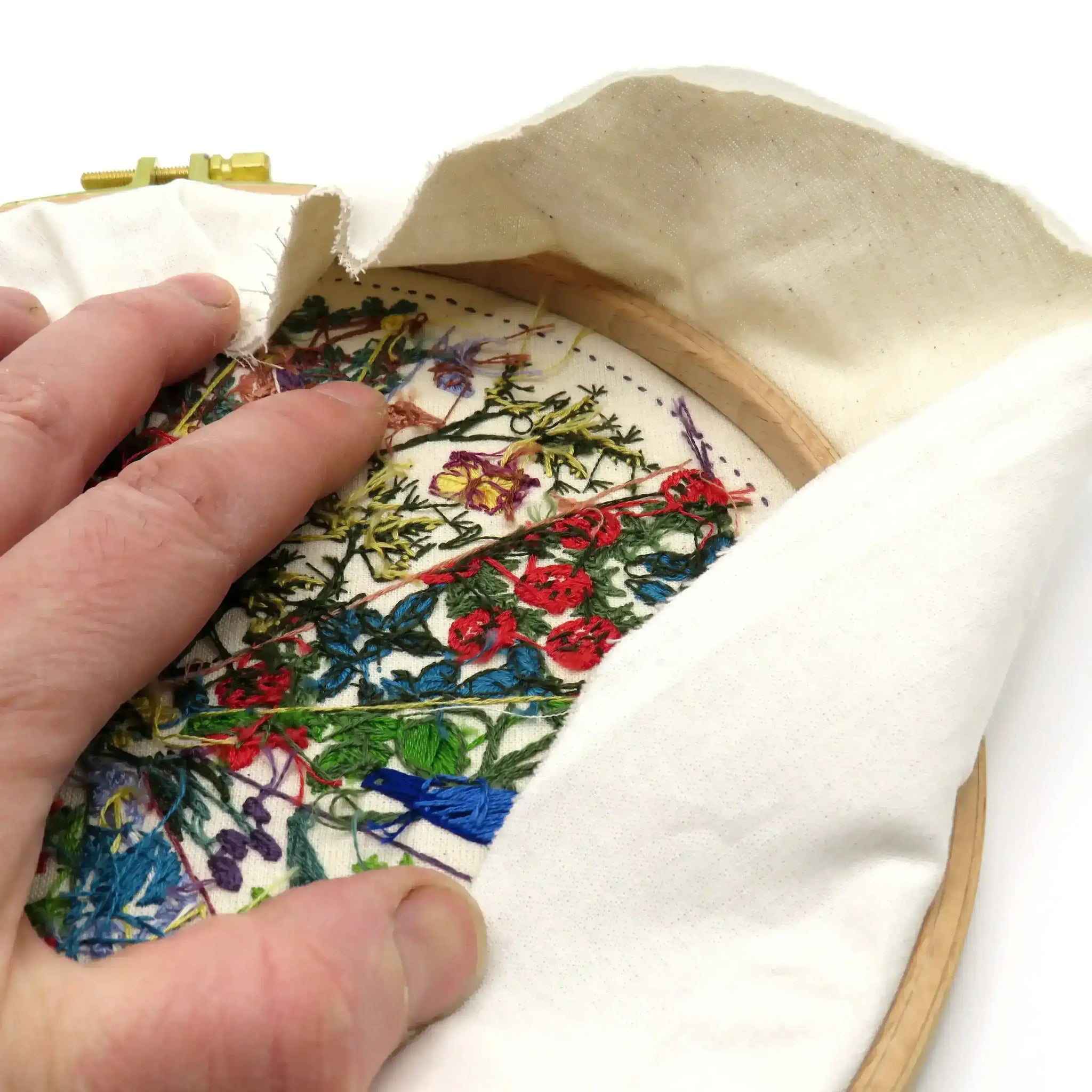 Embroidery Hoop Back Discs – The Perfect Finish for Your Embroidery. Tired of messy hoop backs? , Embroidery Supplies , stitchdoodles , embroidery hoop, Embroidery Supplies, new, nurge embroidery hoop , StitchDoodles , shop.stitchdoodles.com