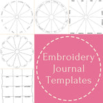 Embroidery Journal Hand Embroidery Templates , PDF Download , StitchDoodles , beginner embroidery, embroidery hoop kit, embroidery kit for adults, embroidery kit for beginners, embroidery kits for adults, embroidery kits for beginers, embroidery pattern, hand embroidery, modern embroidery kits, PDF pattern , StitchDoodles , shop.stitchdoodles.com