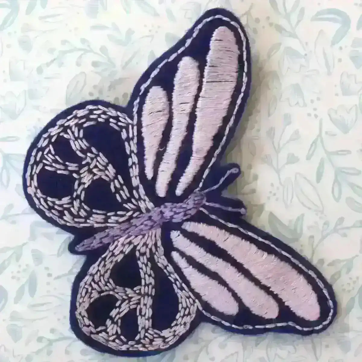 Felt Butterflies Hand Embroidery Pattern , PDF Download , StitchDoodles , embroidery hoop kit, embroidery kits for adults, embroidery kits for beginners, hand embroidery, modern embroidery kits, PDF pattern, unique embroidery kits , StitchDoodles , shop.stitchdoodles.com