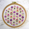 Flower Hive Hand Embroidery Kit , Embroidery Kit , StitchDoodles , beginner embroidery, embroidery hoop kit, embroidery kits for adults, embroidery kits for beginners, flower embroidery, hand embroidery, hand embroidery kit, modern embroidery kits, unique embroidery kits , StitchDoodles , shop.stitchdoodles.com