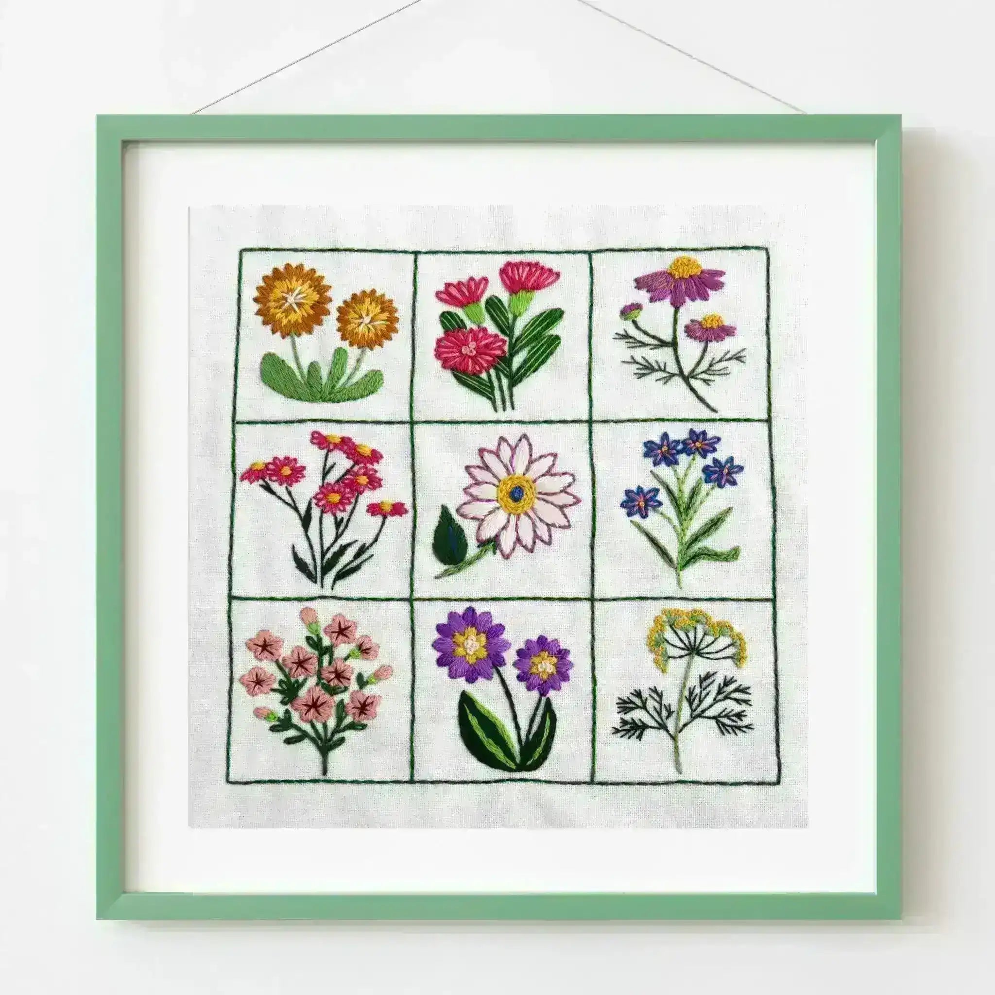 Cottage Garden Stitches Embroidery Designs 10/11/12 Embroidery Kit