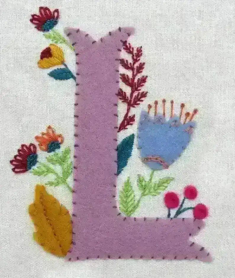 Folk Floral 'LOVE' PDF Pattern , PDF Download , StitchDoodles , embroidery hoop kit, embroidery kits for adults, embroidery kits for beginners, hand embroidery, modern embroidery kits, PDF pattern, unique embroidery kits , StitchDoodles , shop.stitchdoodles.com