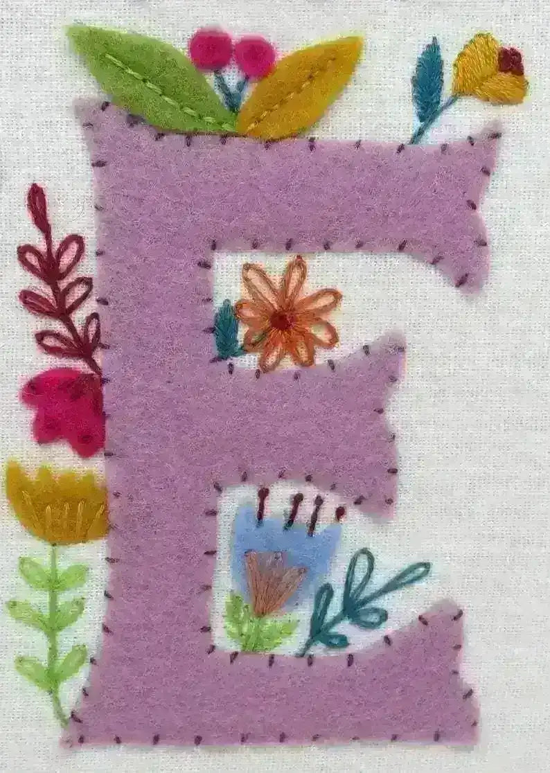 Folk Floral 'LOVE' PDF Pattern , PDF Download , StitchDoodles , embroidery hoop kit, embroidery kits for adults, embroidery kits for beginners, hand embroidery, modern embroidery kits, PDF pattern, unique embroidery kits , StitchDoodles , shop.stitchdoodles.com