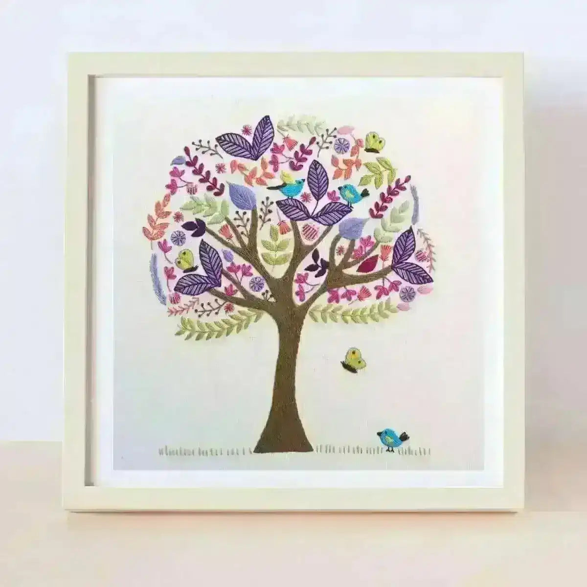 Folk Tree Stitchery, Pre Printed Embroidery Fabric Panel PLUS PDF Pattern , Pre Printed Fabric Pattern , StitchDoodles , embroidery hoop kit, embroidery kits for adults, embroidery kits for beginners, embroidery pattern, flower embroidery, hand embroidery, hand embroidery fabric, hand embroidery kit, modern embroidery kits, PDF pattern, unique embroidery kits, wildlife embroidery , StitchDoodles , shop.stitchdoodles.com