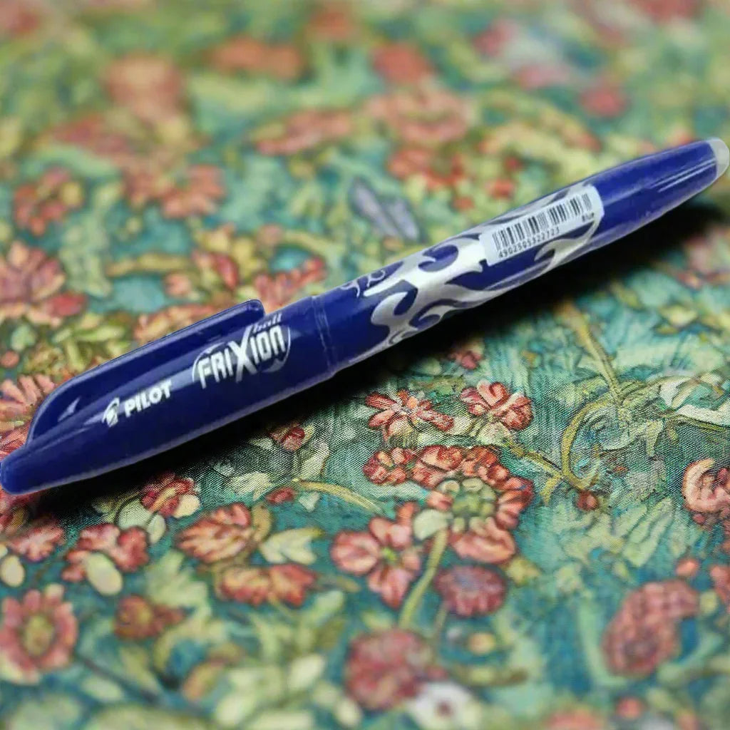 Frixion Pen, Hand Embroidery Transfer Pen , Embroidery Supplies , Pilot , embroidery hoop kit, embroidery kits for adults, embroidery kits for beginners, erasable transfer pen, frixion erasable pen, hand embroidery, modern embroidery kits, pen for embroidery, transfer pen, unique embroidery kits , StitchDoodles , shop.stitchdoodles.com