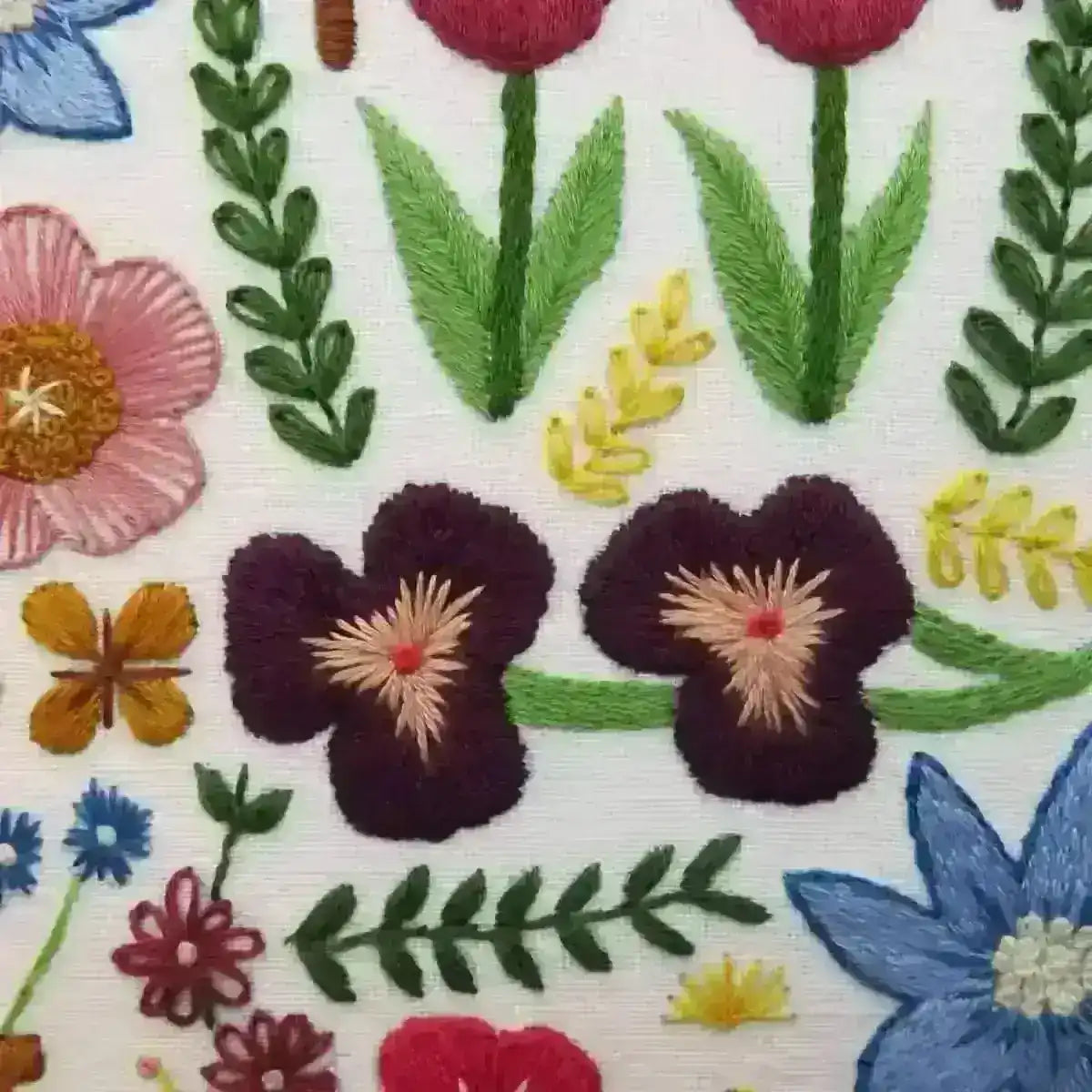 Garden Glory, Hand Embroidery Pattern , PDF Download , StitchDoodles , embroidery hoop kit, embroidery kits for adults, embroidery kits for beginners, hand embroidery, modern embroidery kits, PDF pattern, unique embroidery kits , StitchDoodles , shop.stitchdoodles.com