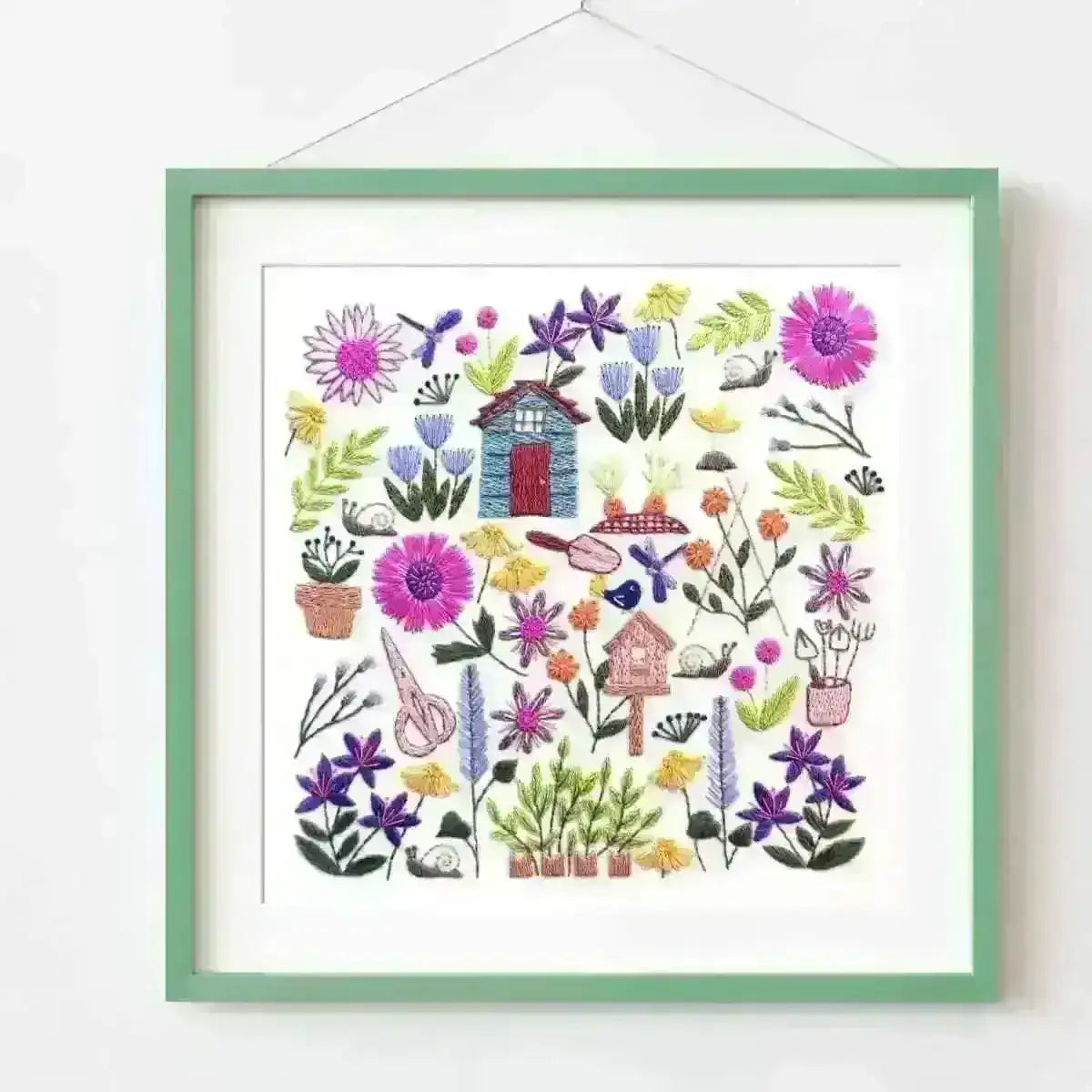 How does your Garden Grow Hand Embroidery Pattern , PDF Download , StitchDoodles , bird embroidery, Embroidery, embroidery hoop, embroidery hoop kit, embroidery kits for beginners, embroidery pattern, garden embroidery, hand embroidery, hand embroidery fabric, hand embroidery seat frame, nurge embroidery hoop, PDF pattern, Printed Pattern, unique embroidery kits , StitchDoodles , shop.stitchdoodles.com