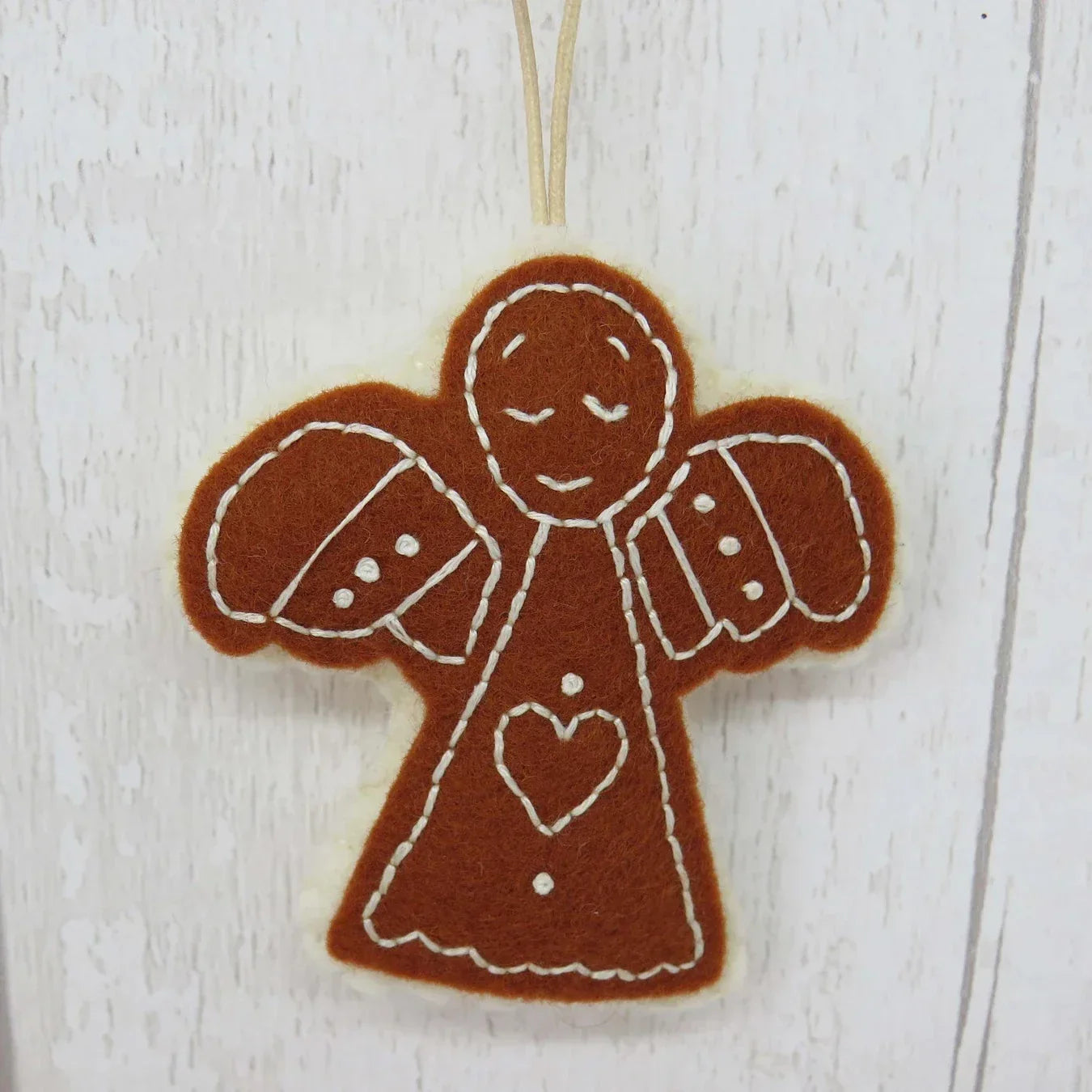 Christmas Gingerbread Decorations Embroidery PDF Pattern