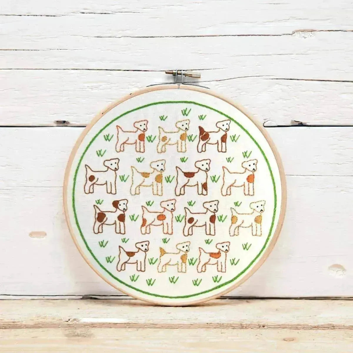 Jack Russells, Hand Embroidery Pattern , PDF Download , StitchDoodles , beginner embroidery, embroidery hoop kit, embroidery kit for adults, embroidery kit for beginers, embroidery kits for beginners, hand embroidery, PDF pattern , StitchDoodles , shop.stitchdoodles.com