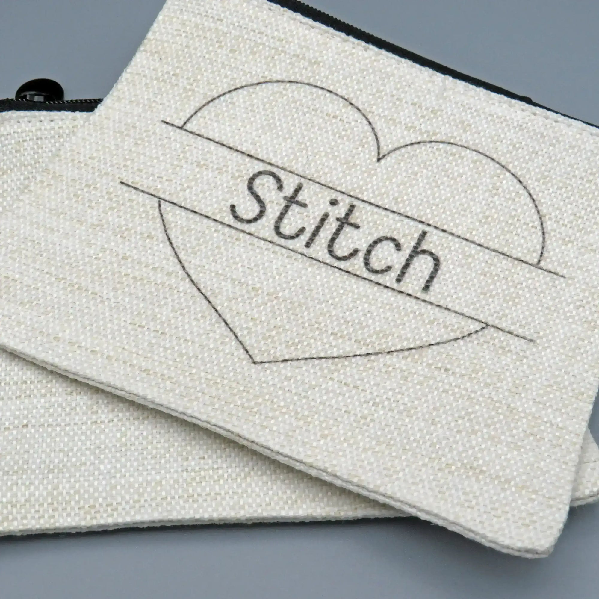 Linen 'Stitch' pouch for hand embroidery , Embroidery Supplies , Aurifil , new , StitchDoodles , shop.stitchdoodles.com