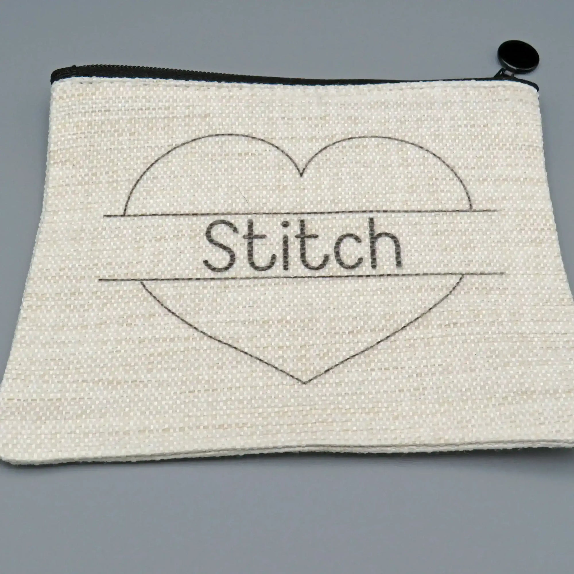Linen 'Stitch' pouch for hand embroidery , Embroidery Supplies , Aurifil , new , StitchDoodles , shop.stitchdoodles.com