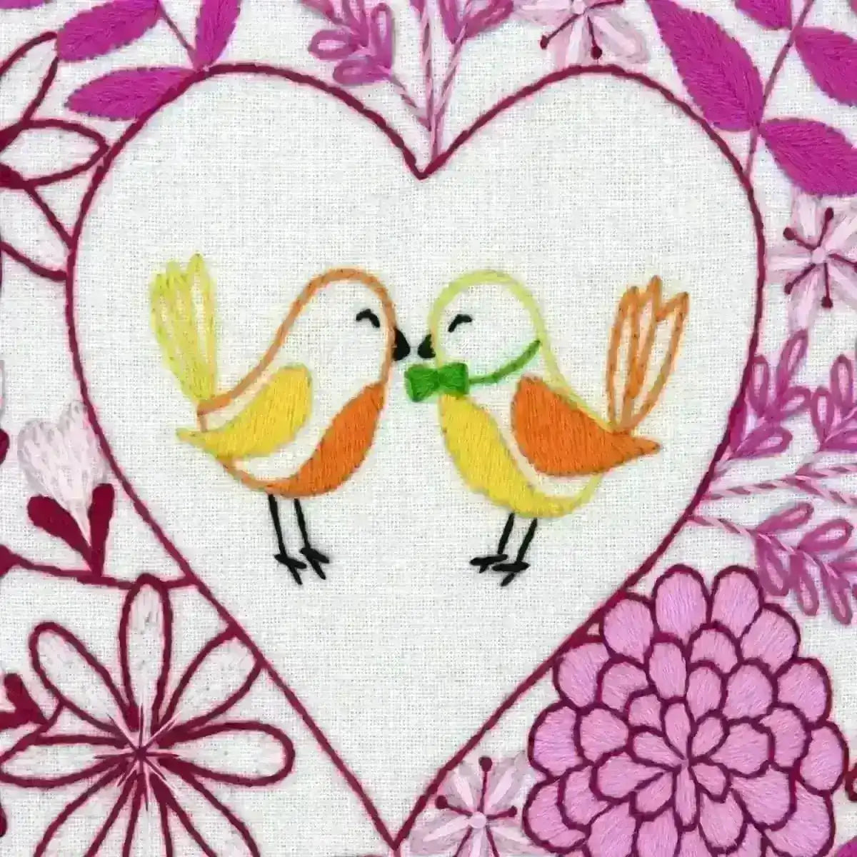 Love Blooms, Pre Printed Embroidery Fabric Panel Pattern , Pre Printed Fabric Pattern , StitchDoodles , Embroidery, embroidery hoop, embroidery hoop kit, embroidery kit for adults, embroidery kit for beginers, embroidery kits for beginners, embroidery pattern, hand embroidery, hand embroidery fabric, hand embroidery seat frame, nurge embroidery hoop, PDF pattern, pre-printed fabric, Printed Pattern , StitchDoodles , shop.stitchdoodles.com