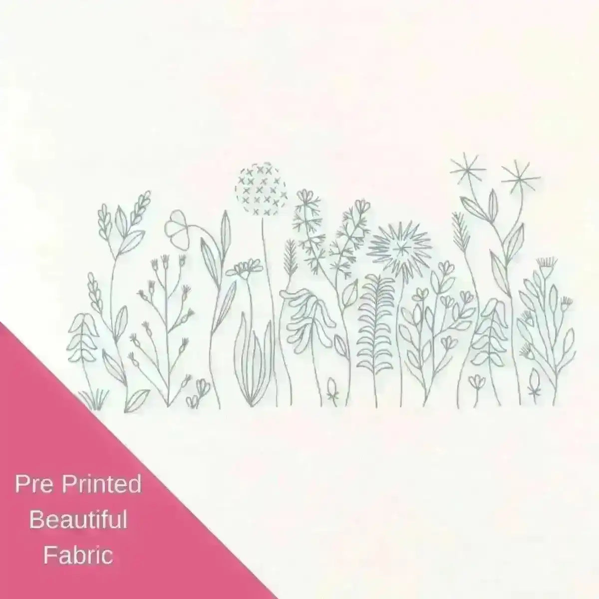 Meadow Flowers, Pre Printed Embroidery Fabric Panel PLUS PDF Pattern , Pre Printed Fabric Pattern , StitchDoodles , bird embroidery, Embroidery, embroidery hoop, embroidery hoop kit, embroidery kit for adults, embroidery kit for beginers, embroidery kits for beginners, embroidery pattern, garden embroidery, hand embroidery, hand embroidery fabric, hand embroidery kit, hand embroidery seat frame, nurge embroidery hoop, PDF pattern, Printed Pattern , StitchDoodles , shop.stitchdoodles.com